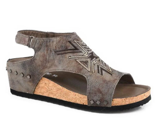 Roper Josie (Grey) - Women's Sandals