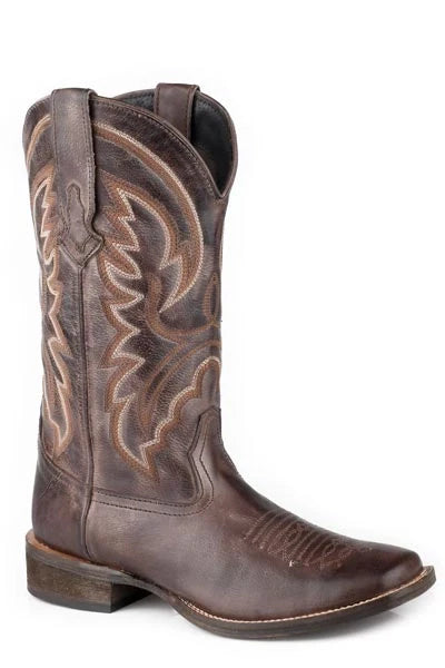 Roper Lindsey (Brown) - Women's Cowgirl Boot