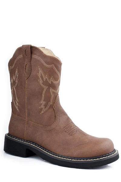 Roper Chunk Rider (Brown) - Women's Work Boot