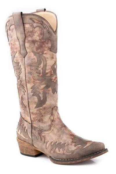Roper Maria (Brown) - Women's Cowgirl Boot
