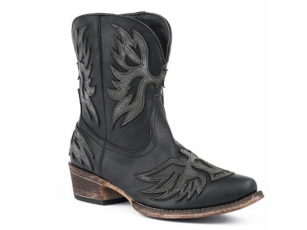Roper Amelia (Black) - Women's Cowgirl Boot