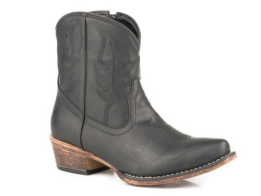 Roper Shay (Black) - Women's Cowgirl Boot