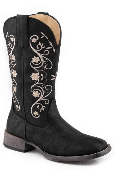 Roper Bailey (Black) - Women's Cowgirl Boot