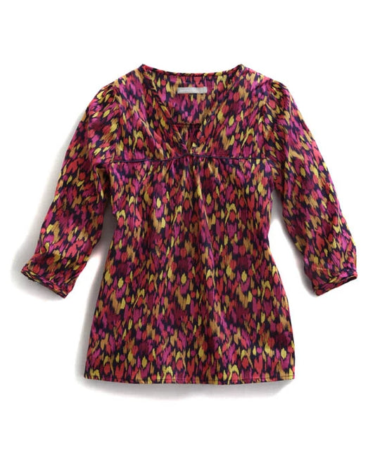Tin Haul 9495 Confetti Camo (Pink) - Women's Western Blouse
