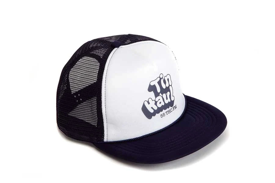 Tin Haul Bubble Print (White) - Trucker Cap