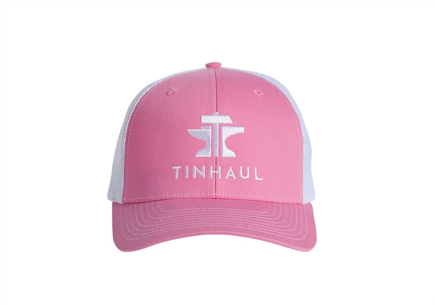 Tin Haul Anvil Logo (Pink) - Ball Cap