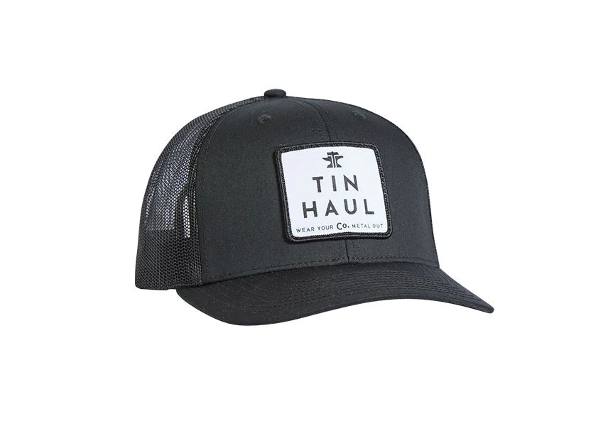 Tin Haul Patch Logo (Grey) - Ball Cap