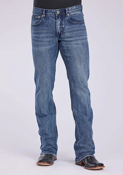 Stetson 1015 Rocker Stretch Fit (Light Wash) - Men's Jeans