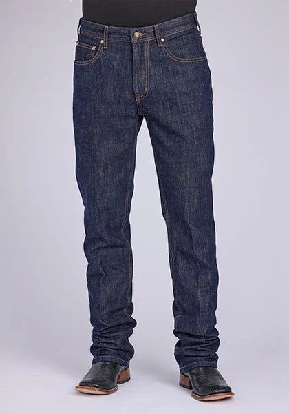 Stetson 1210 Straight Fit (Dark Wash) - Men's Jeans