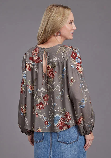 Stetson 2188 Vintage Peasant (Grey) - Women's Blouse