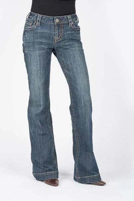 Stetson 214 City Trouser Jeans (Medium Wash) - Women's Jeans