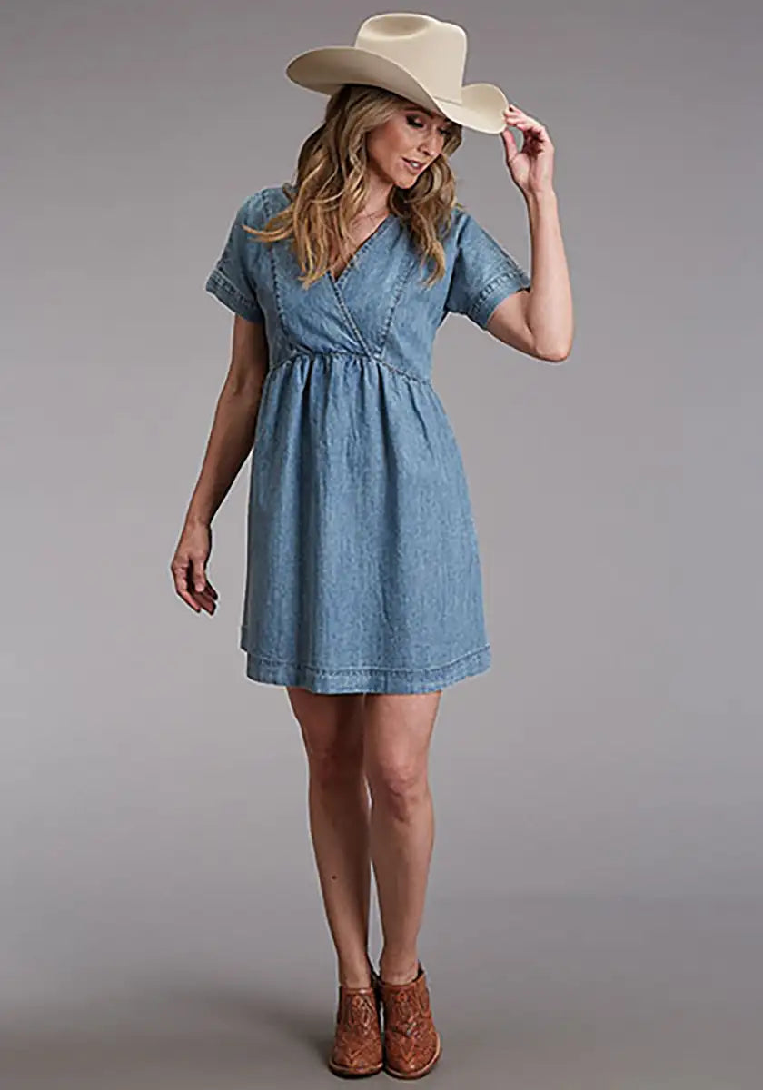 Stetson Light Weight Denim Dress - Women's Dress