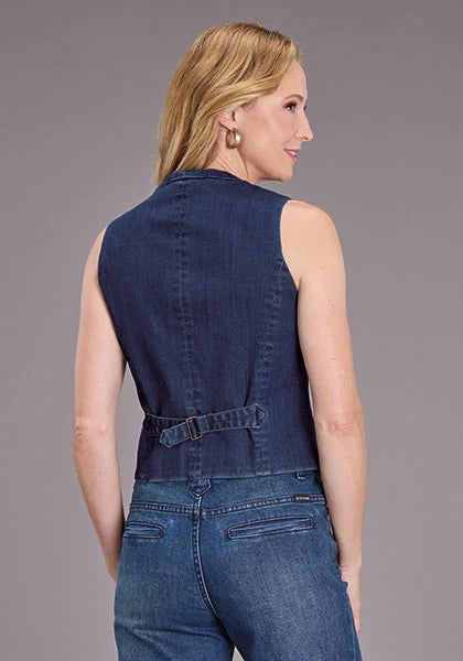 Stetson Dark Rinse Denim - Women's Vest