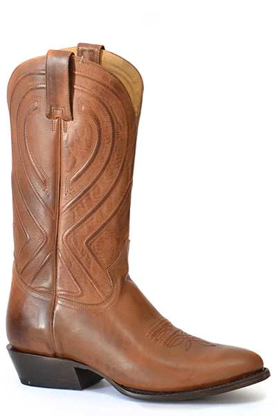 Stetson Mossman (Light Brown) - Men's Cowboy Boot