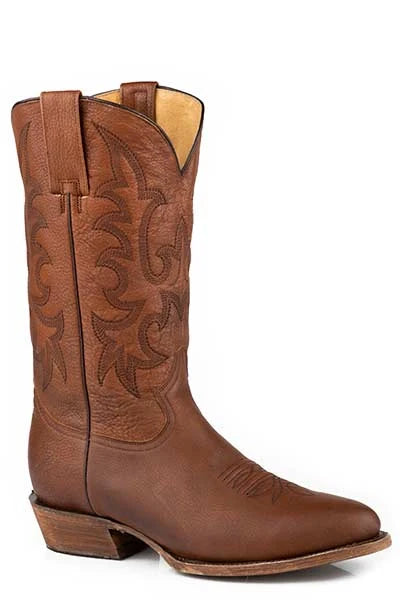 Stetson Sharp (Brown) - Men's Cowboy Boot