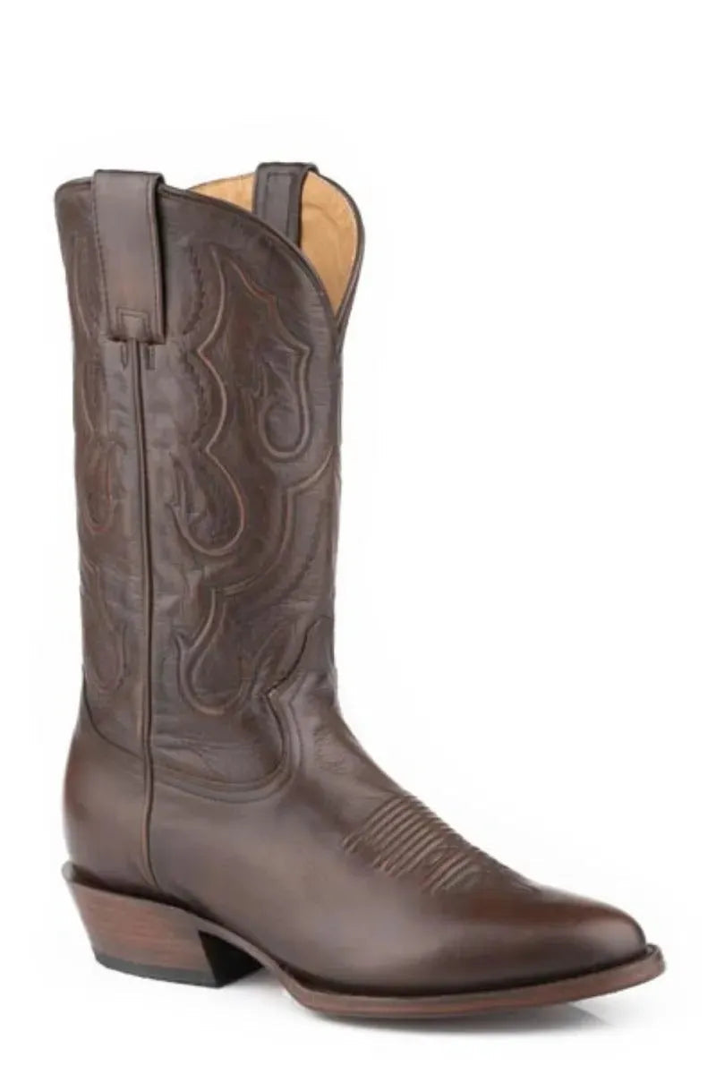 Stetson Carlisle (Brown) - Men's Cowboy Boot