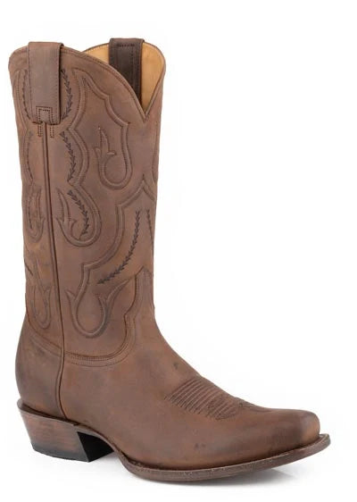 Stetson Paxton (Brown) - Men's Cowboy Boot