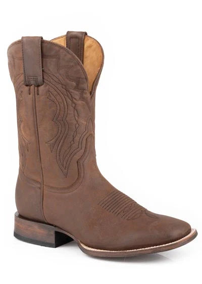 Stetson Bowie (Brown) - Men's Cowboy Boot