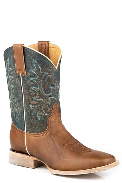 Stetson Obadiah (Blue) - Men's Cowboy Boot