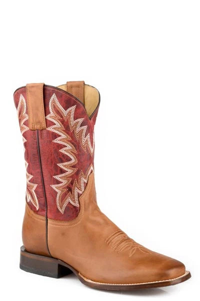 Stetson Cole (Red) - Men's Cowboy Boot
