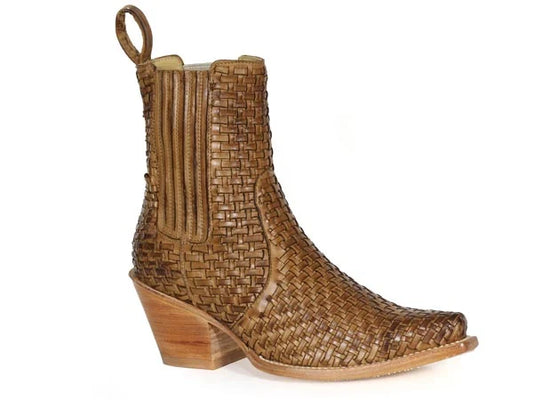 Stetson Abby (Brown) - Women's Leather Cowgirl Boot