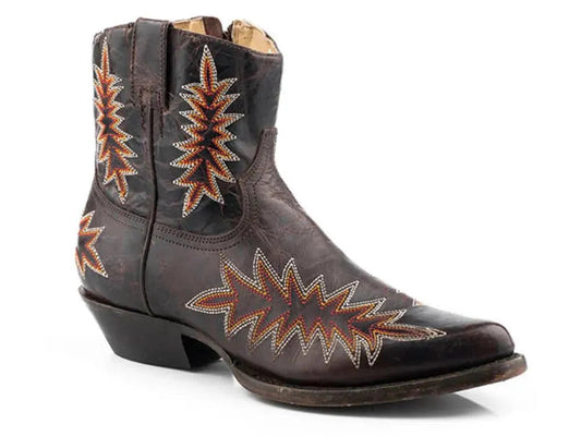Stetson Charlie (Brown) - Women's Leather Cowgirl Boot