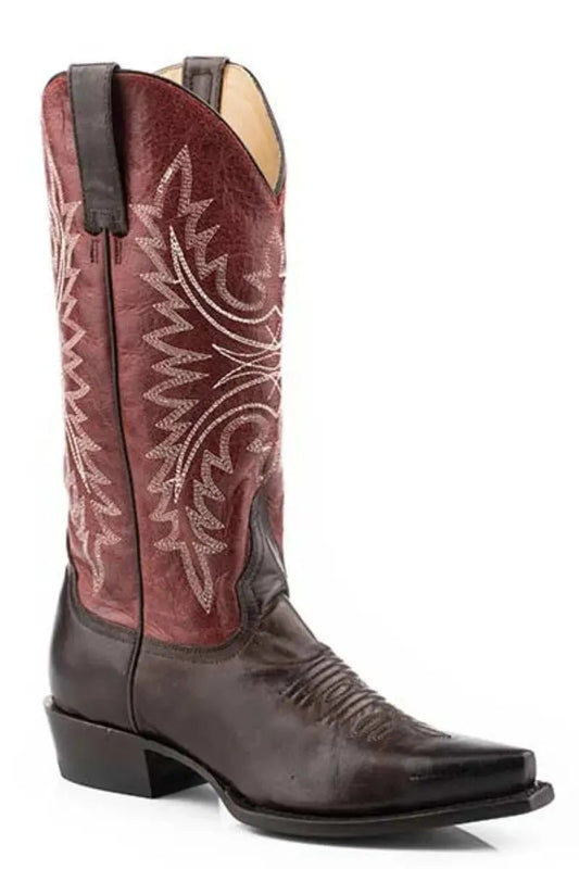Stetson Freya (Red) - Women's Leather Cowgirl Boot