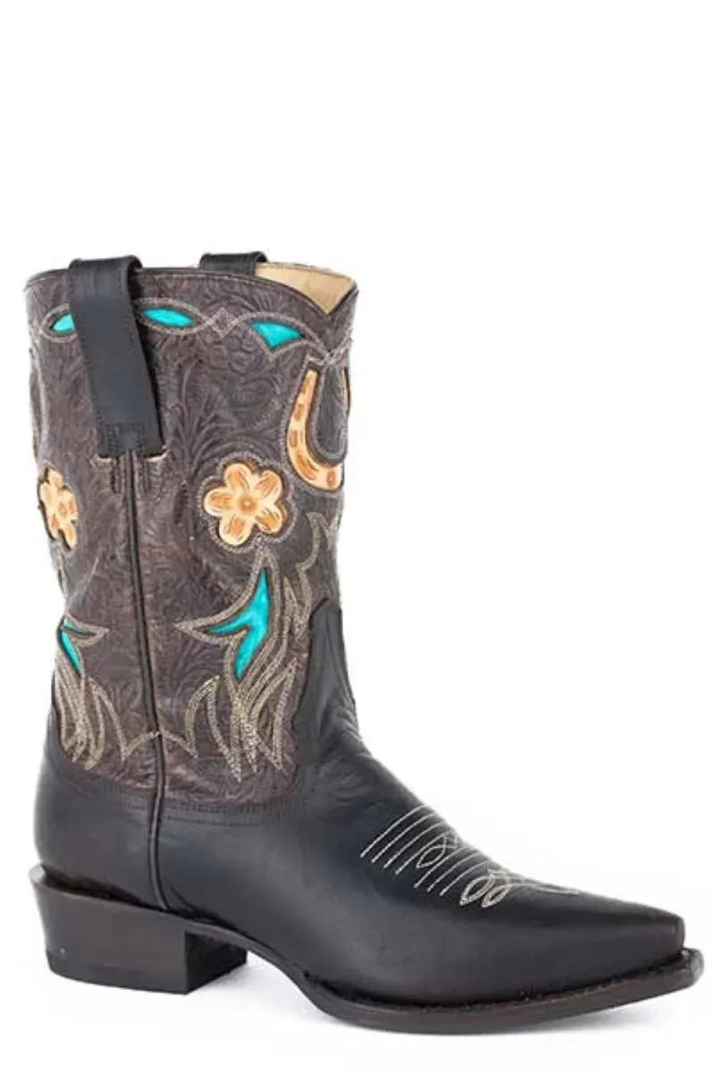 Stetson Willa (Brown) - Women's Leather Cowgirl Boot