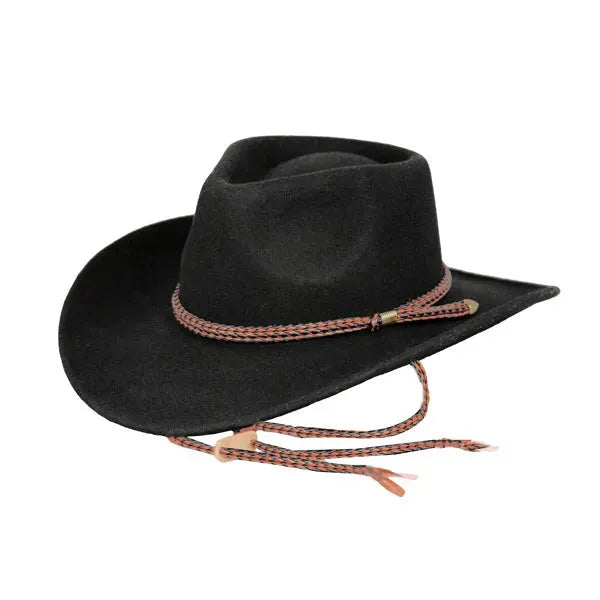 Outback Broken Hill - Crushable Soft Wool Felt Outdoorsman Hat