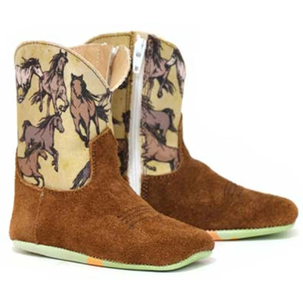 Tin Haul Mini Stampede - Infant Cowboy Bootie
