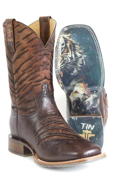 Tin Haul Slash  - Men's Leather Cowboy Boot