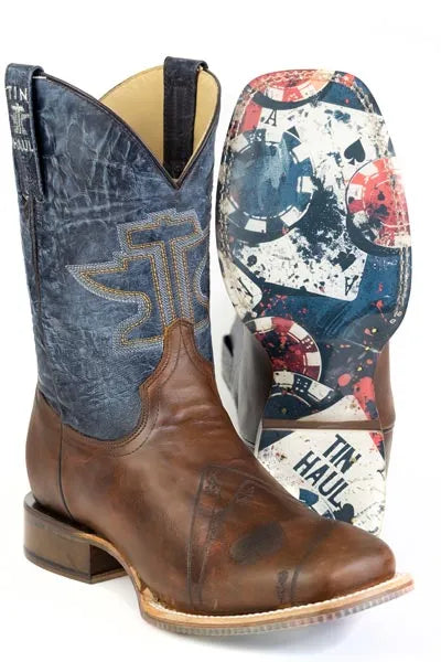 Tin Haul Dealer's Choice - Men's Leather Cowboy Boot