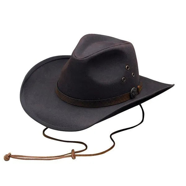 Outback Trapper - Oilskin Outdoorsman Hat