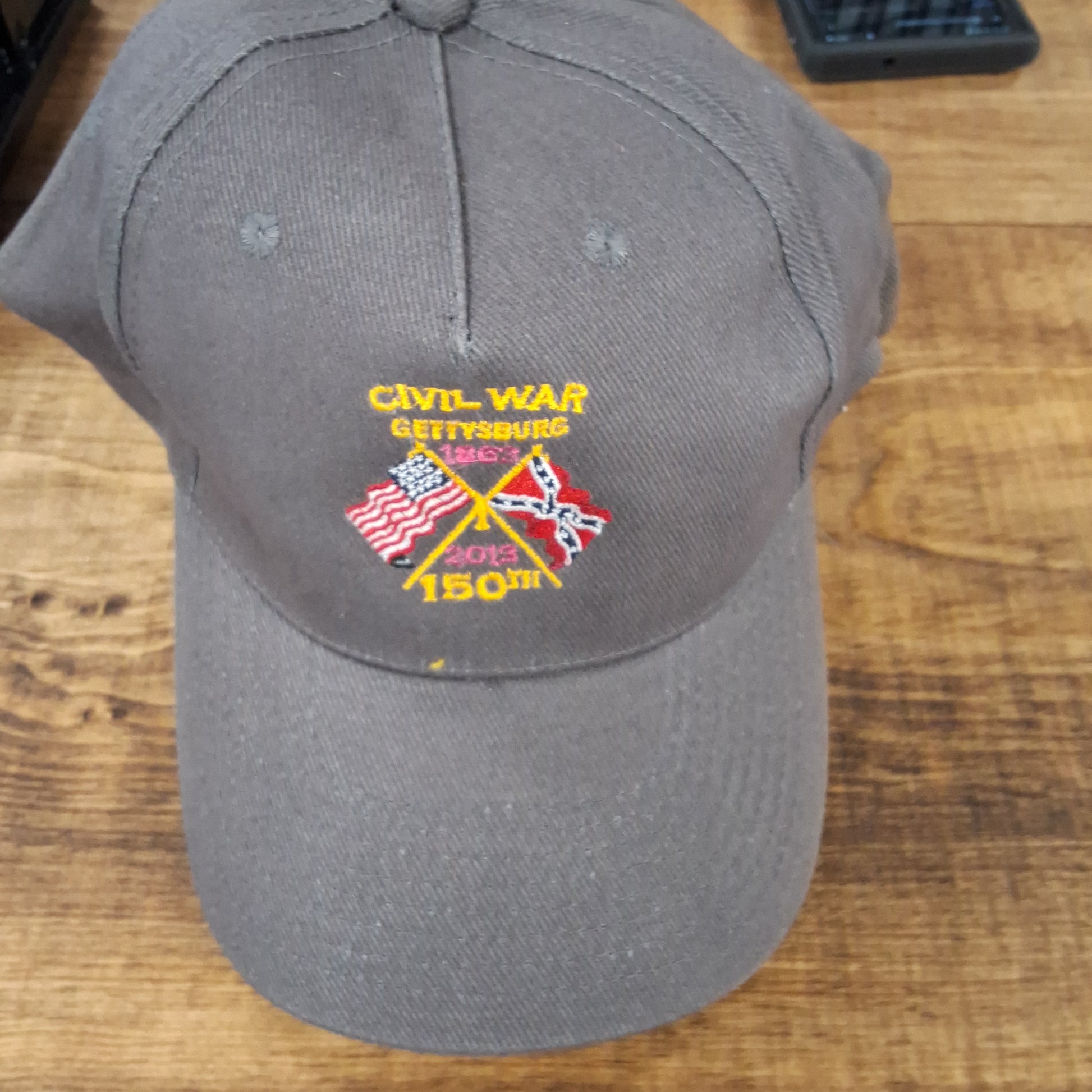 Civil War Gettysburg 150th Anniversary Cap Commemorative Baseball Hat Adjustable One Size Fits Most by Wild West Outfitters
