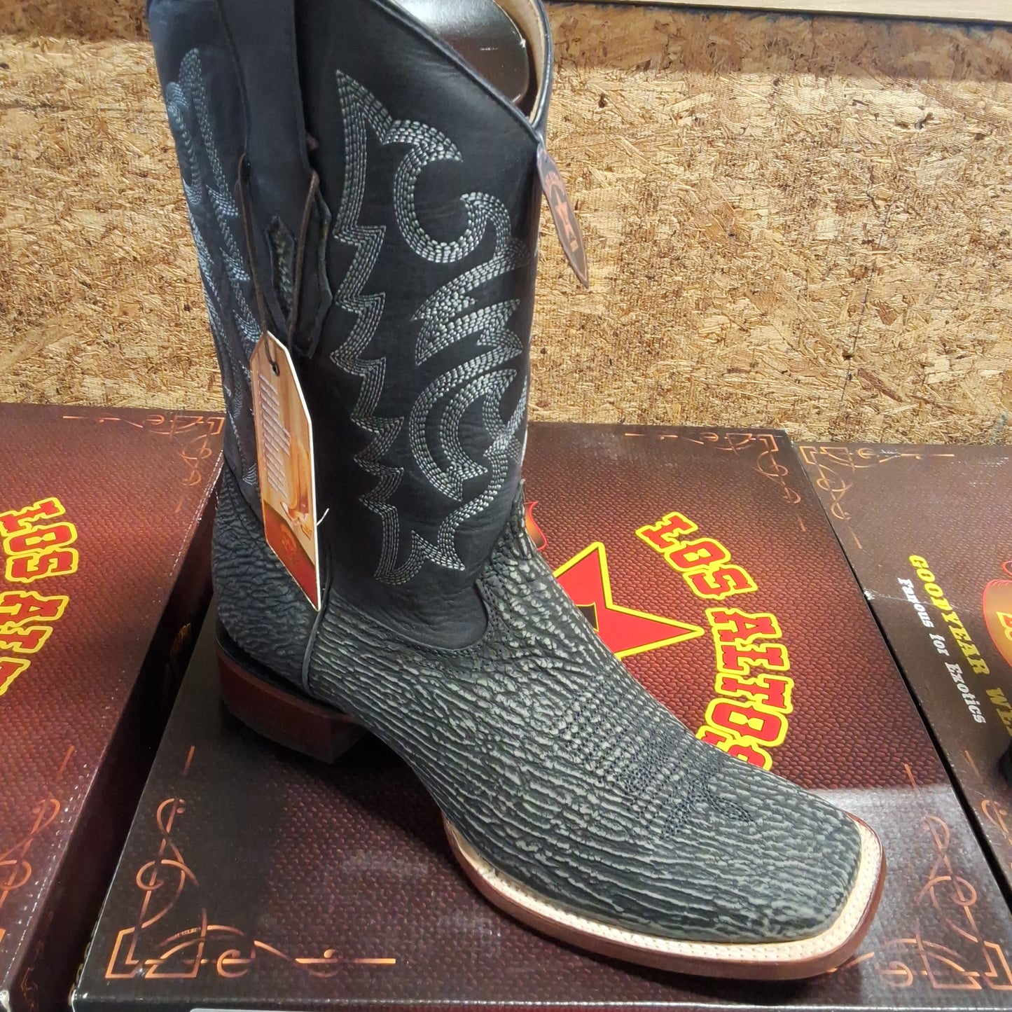 Exotic Los Altos Shark Men's Cowboy Boot