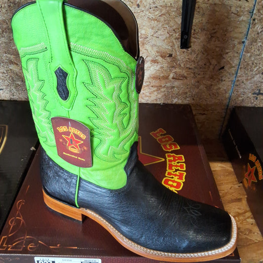 Exotic Los Altos Smooth Ostrich Boots