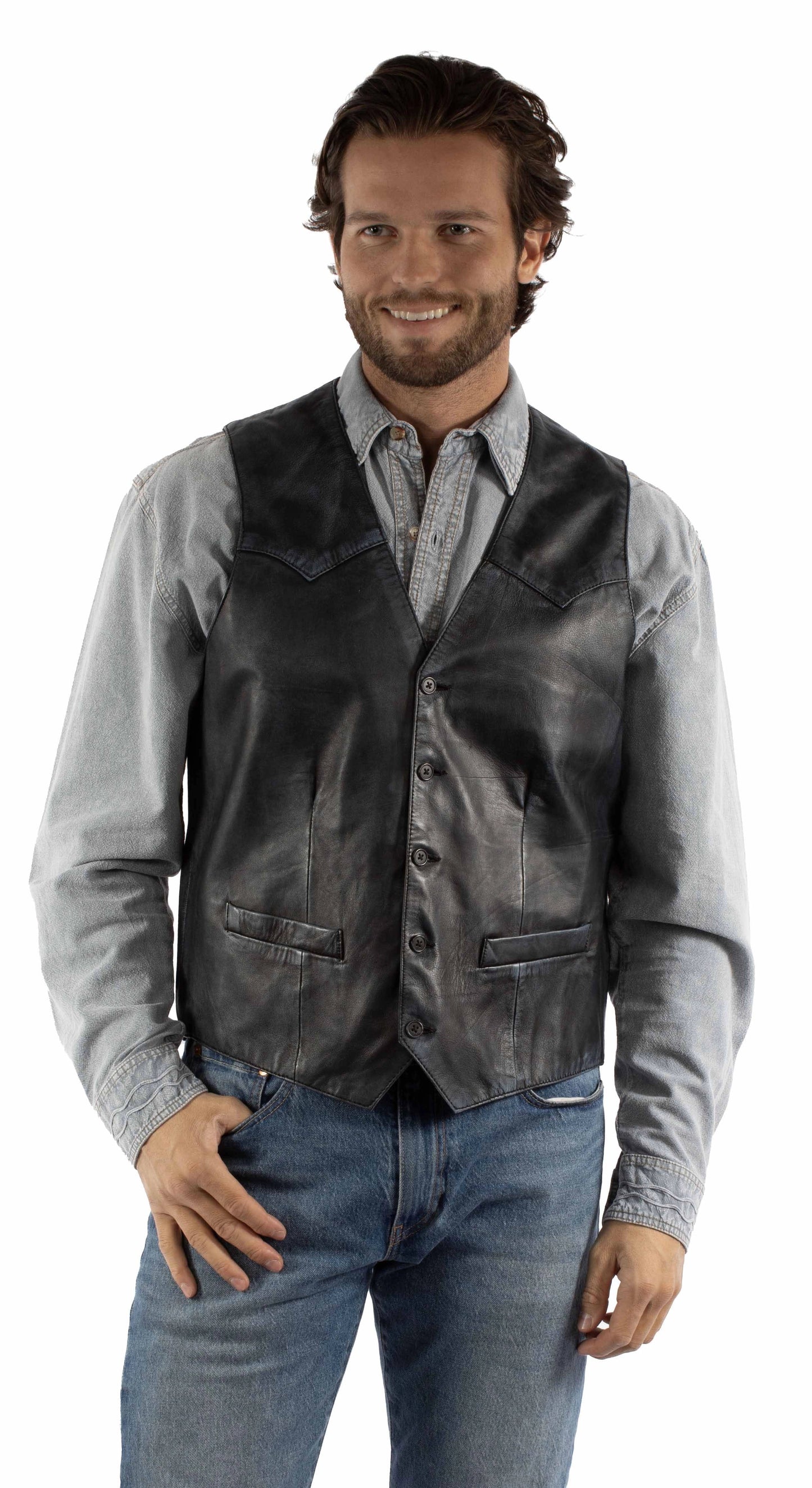 Scully Teton (2061 Lambskin) – Men's Vest