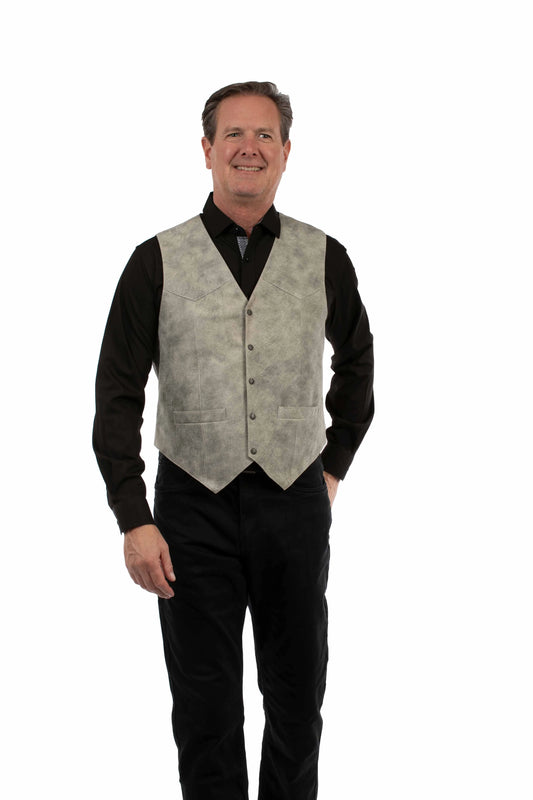 Scully Wade (2115 Leather) – Men's Vest