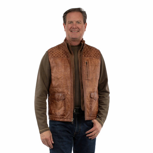 Scully Mesa Creek (2118 Leather) – Men's Vest