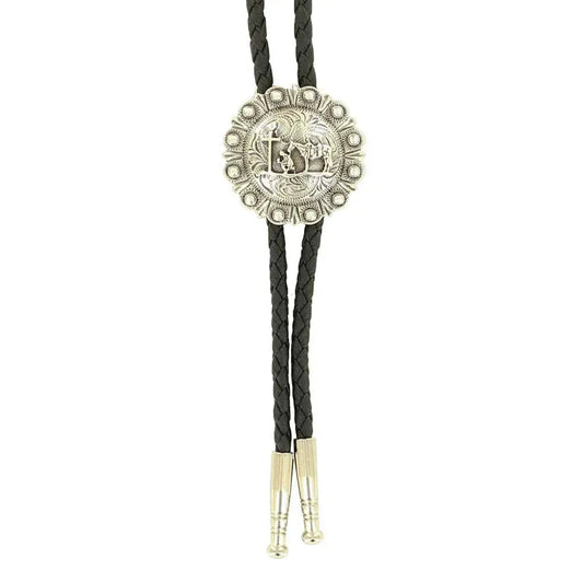 Double S Cowboy Prayer - Bolo Tie