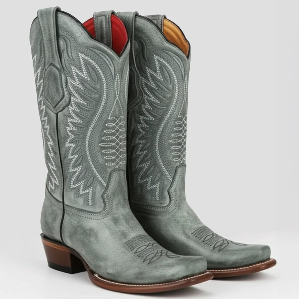 Los Altos Rustic Black Women's Cowgirl Boot