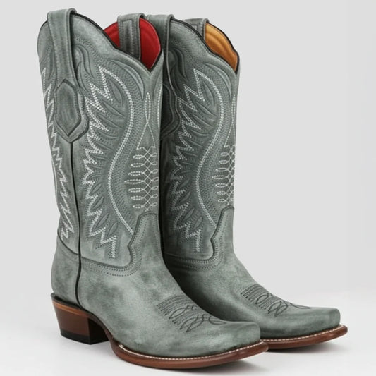 Los Altos Rustic Black Women's Cowgirl Boot