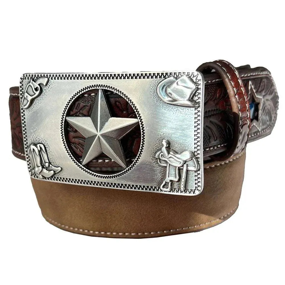 3D Star Buckle Light Up - Children's Belt (Closeout)