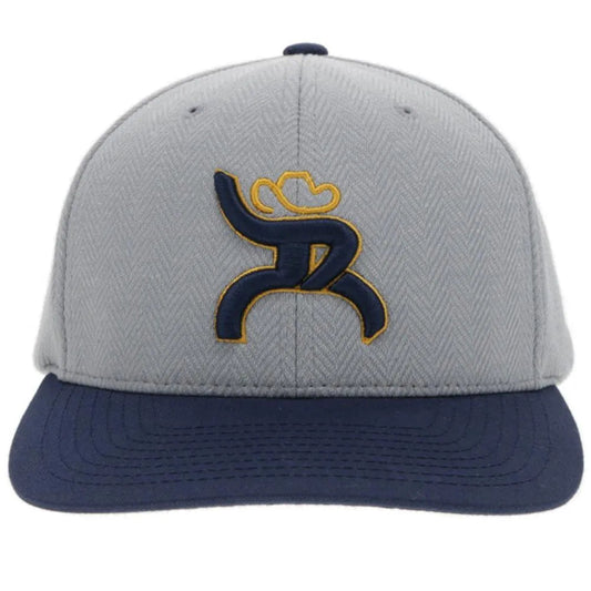 HOOey Hawk Roughy (Grey/Navy) - Ball Cap
