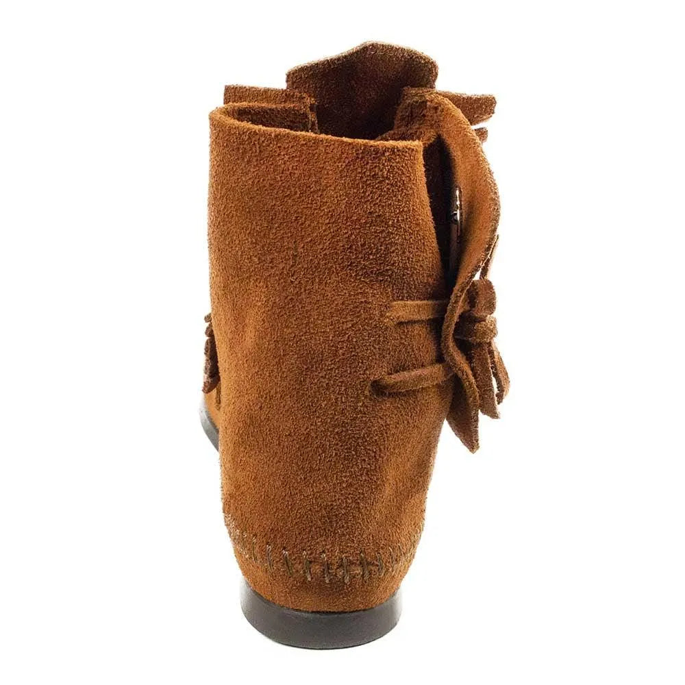 Minnetonka Two Button Hardsole Boot - Mens Boots