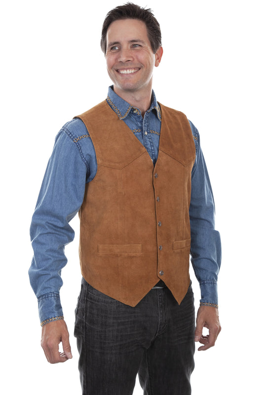 Scully Open Range (507 Suede Leather) – Men's Vest