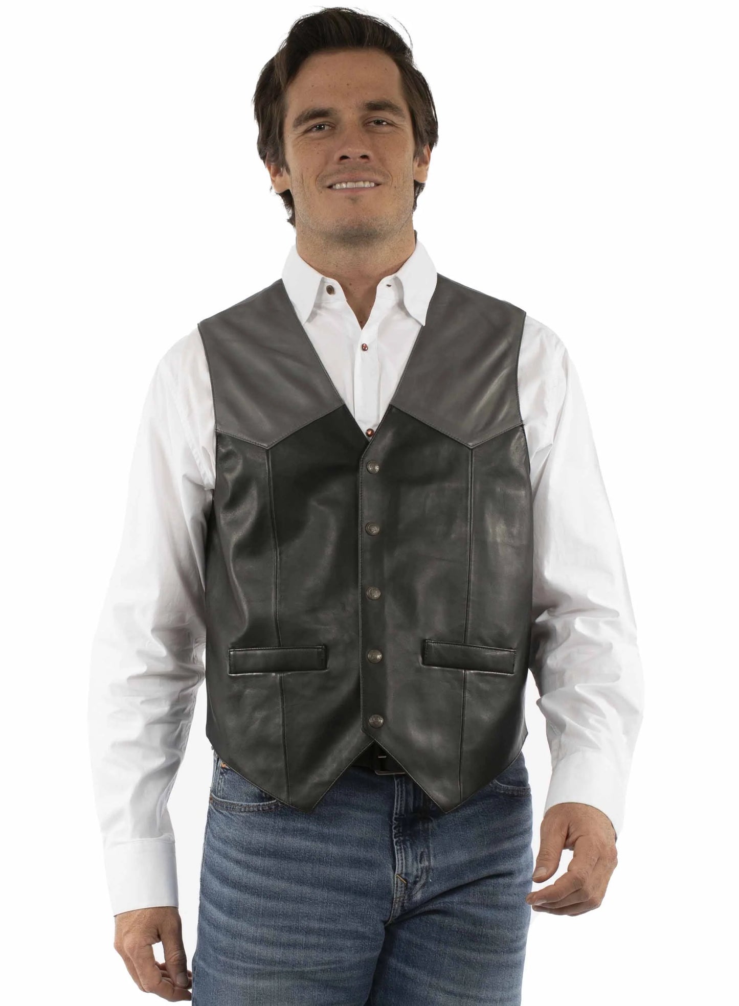 Scully Open Range (507 Leather) – Men's Vest