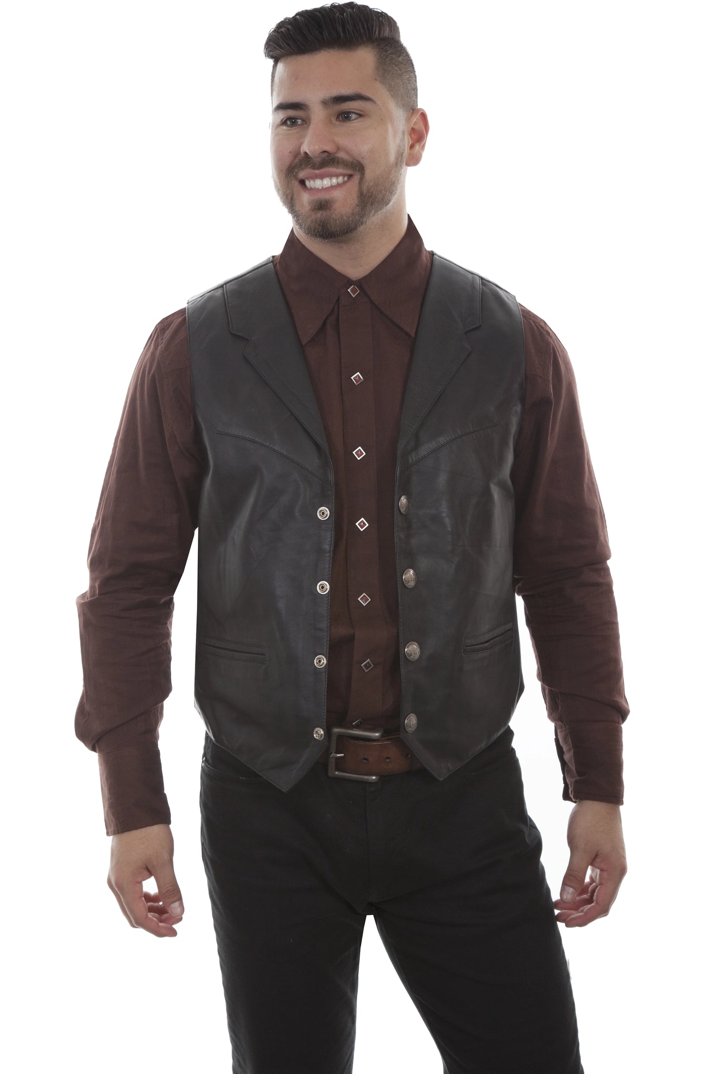 Scully Sheridan (509 Lambskin) – Men's Vest