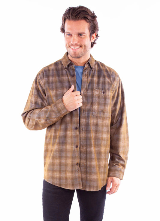 Scully Summit Trail - Men's Western Flannel Shirt Jacket