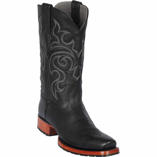 Los Altos Black Men's Cowboy Boot